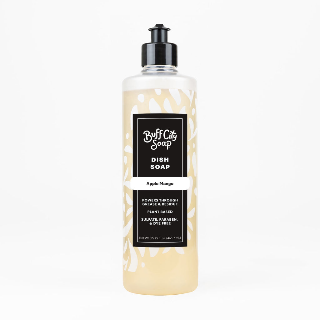 Apple Mango Dish Soap by Buff City Soap Supply, LLC