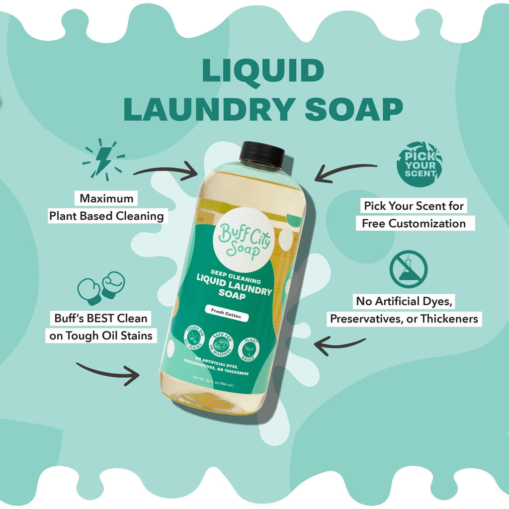 Fresh Cotton Liquid Laundry Soap