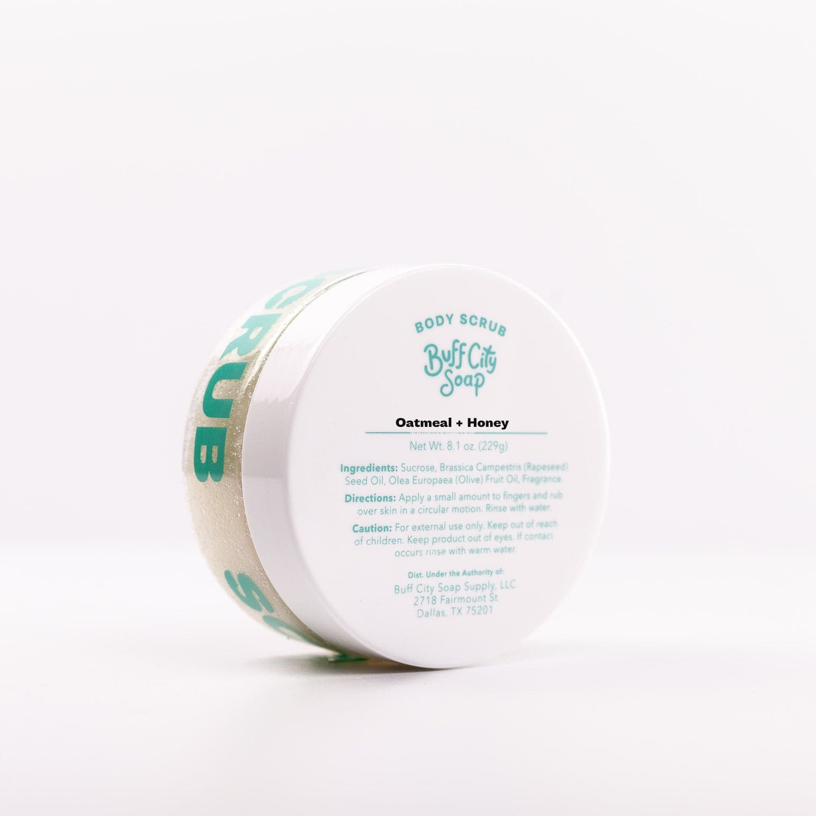 Oatmeal + Honey Body Scrub