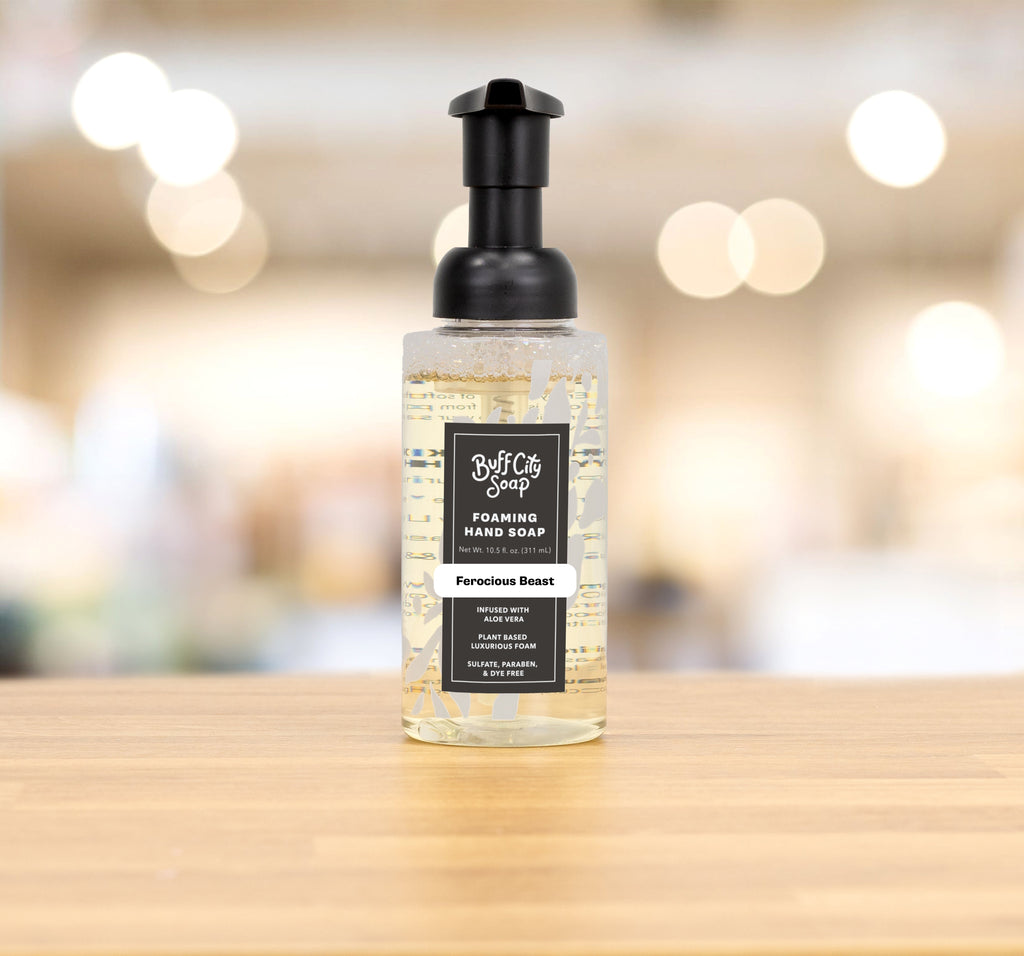 Ferocious Beast Foaming Hand Soap by Buff City Soap Supply, LLC