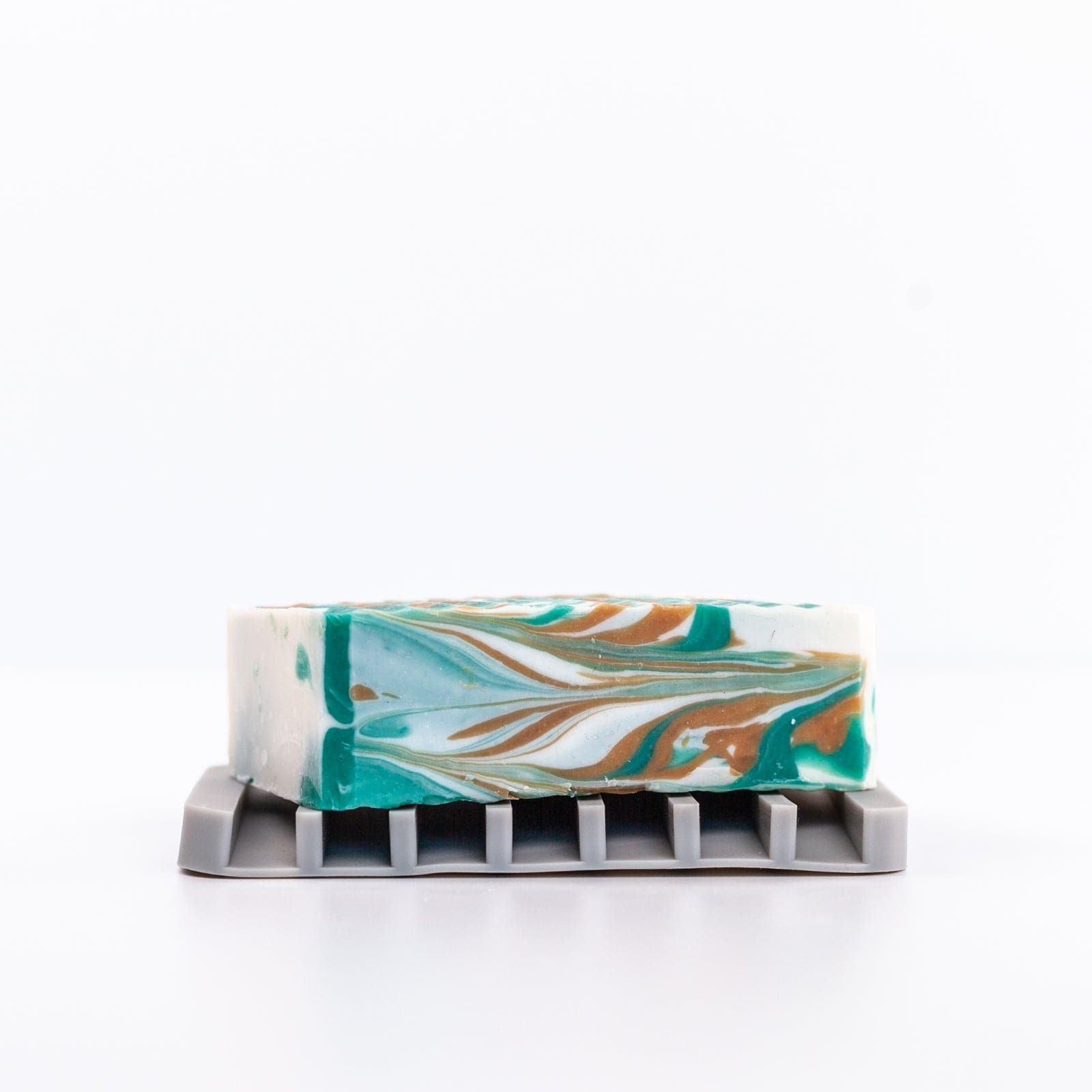 Grey Silicone Soap Dish by Buff City Soap Supply, LLC