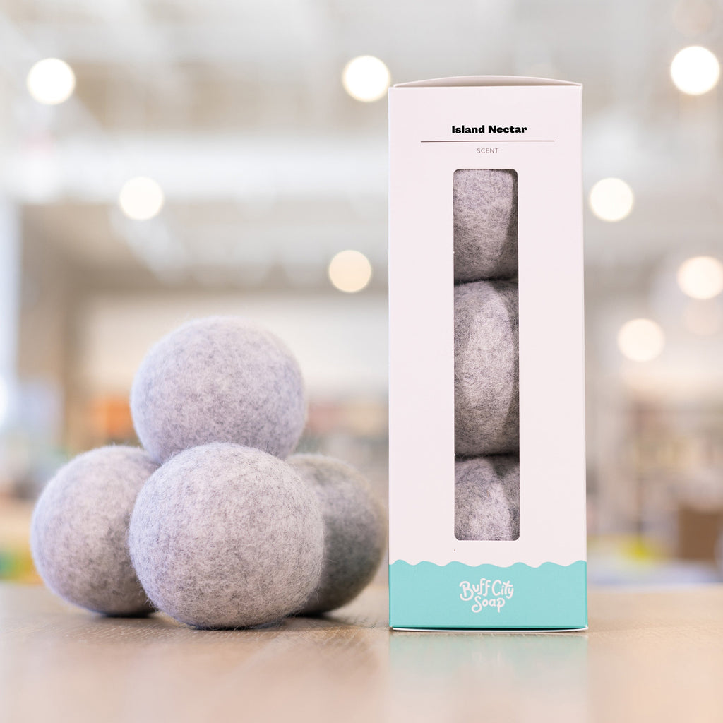 Island Nectar Wool Dryer Balls (Set of 3)
