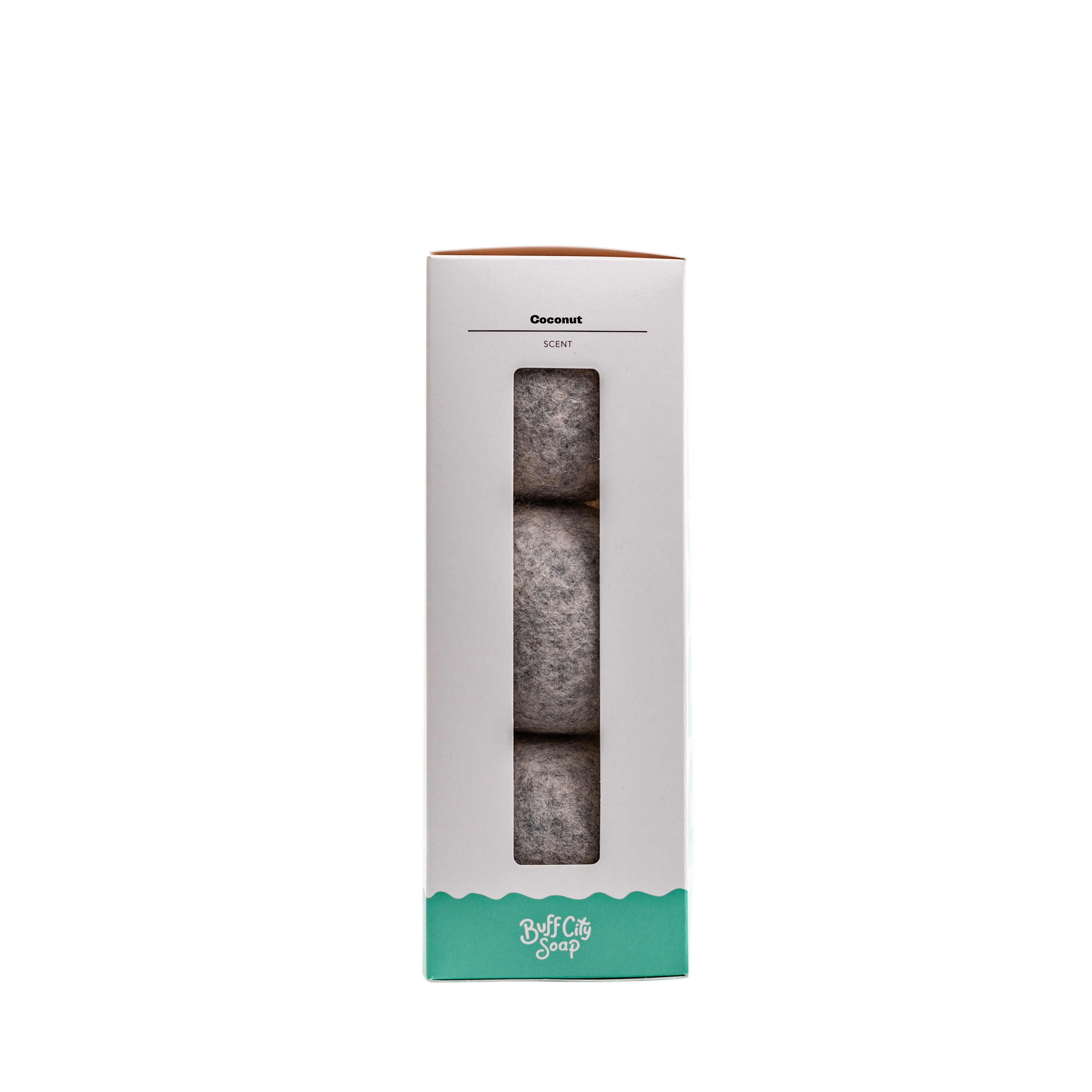 Coconut Wool Dryer Balls (Set of 3) by Buff City Soap Supply, LLC